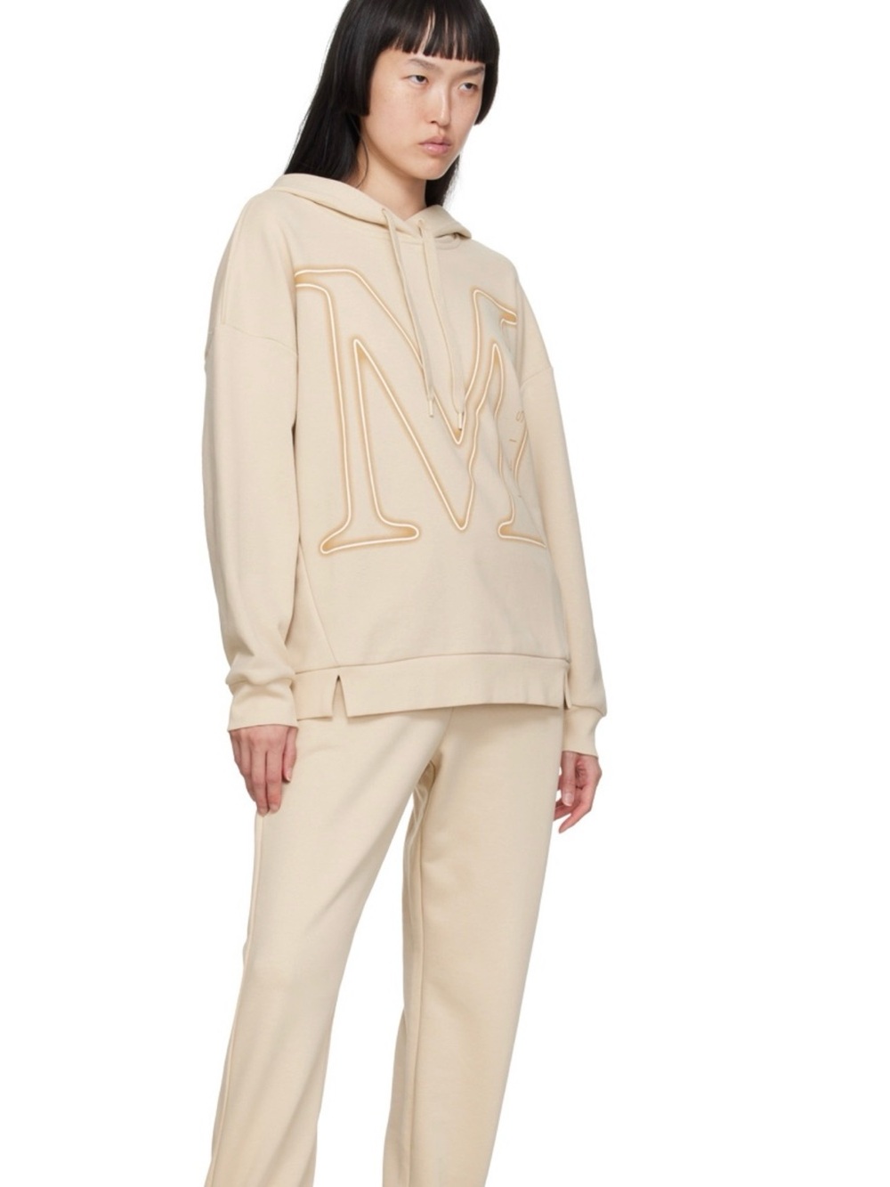 Maxmara Logo Leisure Set.  Sweatpants & Hoodie. size Small. Cozy spring vibes!